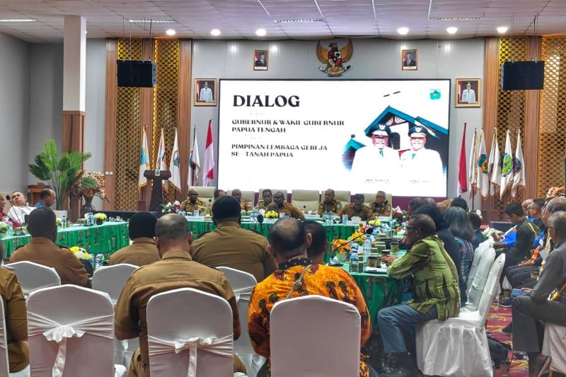 Gubernur Papua Tengah jadikan masukan gereja bahan rumuskan kebijakan