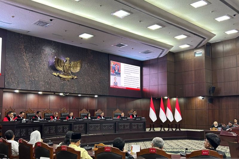 MK tidak menerima gugatan penempatan anggota Polri di luar institusi
