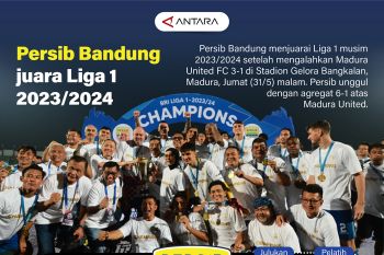 Persib Bandung juara Liga 1 2023/2024