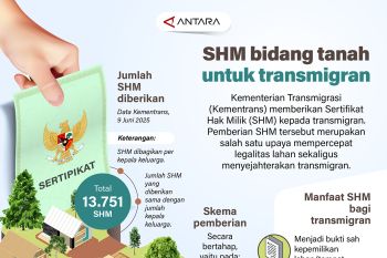 SHM bidang tanah untuk transmigran