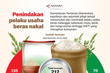 Penindakan pelaku usaha beras nakal