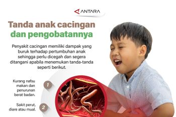 Tanda anak cacingan dan pengobatannya
