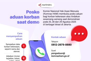 Posko aduan korban saat demo