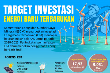 Target investasi energi baru terbarukan