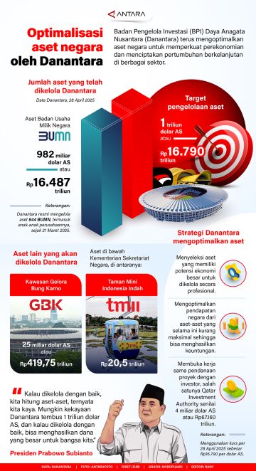 Optimalisasi aset negara oleh Danantara