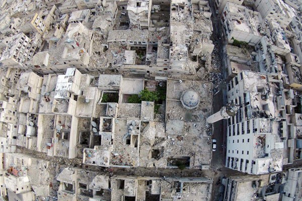 Serangan udara rezim Suriah tewaskan 16 warga sipil di Aleppo