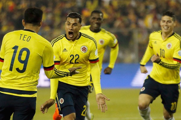 Kualifikasi Piala Dunia, Kolombia hajar Ekuador 3-1