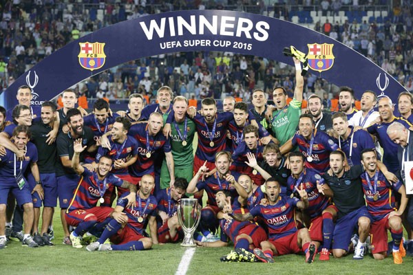 Barcelona juara Piala Dunia Antar Klub
