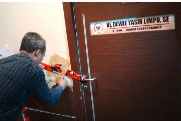KPK segel ruangan anggota DPR Dewie Yasin Limpo 