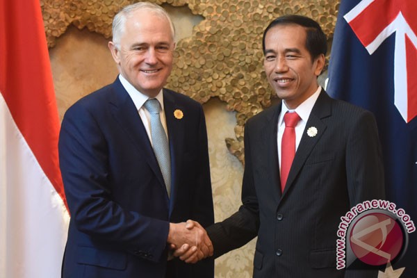 Jokowi-Turnbull sepakat saling hormati integritas wilayah