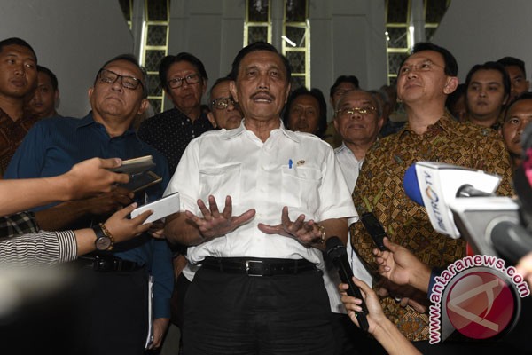 Luhut: Pemerintah akan teruskan proyek reklamasi Jakarta