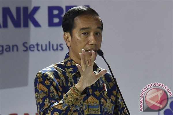 Presiden Jokowi tak ingin pasar kalah dengan mall Presiden Jokowi tak ingin pasar kalah dengan mall