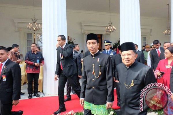 Kenakan pakaian Betawi, Presiden pimpin upacara Hari Lahir 