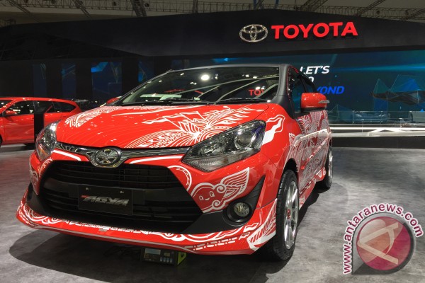 Toyota Agya dengan doodle kemerdekaan sambut 17 Agustus 