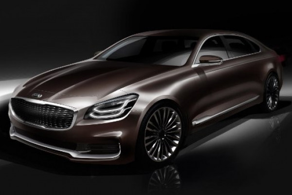 Kia bocorkan desain K900 jelang debut global
