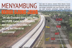 Menyambung kedua ujung Jawa
