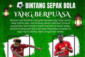 Bintang sepak bola yang berpuasa