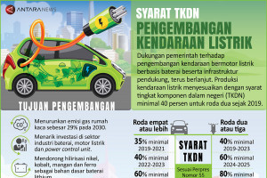 Syarat TKDN pengembangan kendaraan listrik