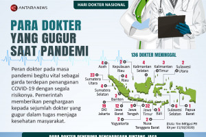Para dokter yang gugur saat pandemi