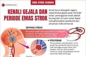 Kenali gejala dan periode emas strok