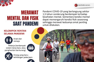 Merawat mental dan fisik saat pandemi