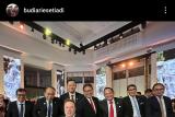 Para Menteri Kompak Foto Bareng Elon Musk Di Pembukaan WWF ke-10
