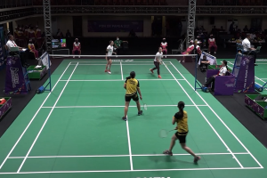 Langkah Tim Beregu Bulu Tangkis Putra dan Putri Lampung Ditahan Jawa Timur