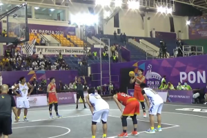 Tim Basket Putri Papua dan Tim Basket Putra DKI Jakarta Gondol Emas