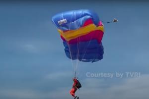 Tim Terjun Payung Lampung Optimis Raih Emas di PON Papua