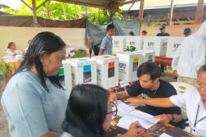 Warga NTT Gunakan Hak Pilih Dalam Situasi Aman dan Tentram