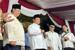 Raih Suara Terbanyak, Prabowo Ucapkan Terima Kasih kepada Masyarakat Indonesia