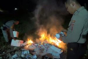 Pemusnahan 21.246 Surat Suara Pemilu 2024