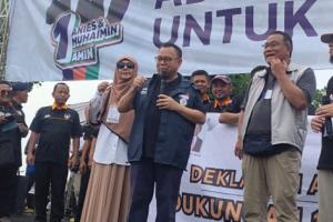 Mantan Kades Seluruh Indonesia Deklarasikan Dukung Pasangan AMIN