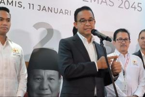Anies Hadiri Dialog Capres Bersama Kadin dengan Tema ‘Menuju Indonesia Emas 2045’