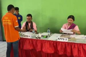 Warga Binaan Lapas Kelas II A Ambon Dan Lapas Perempuan Kelas III Ambon Ikut Mencoblos Pada Pemilu 2024