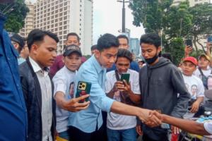 Jelang debat, Cawapres Gibran hadiri deklarasi dukungan 2.000 pedagang starling di GBK