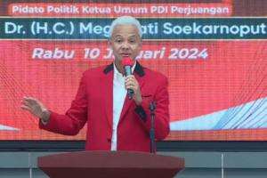 Ganjar: PDIP Jadi Harapan Perjuangan Wong Cilik Lewat Pemilu