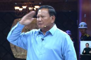 Paparkan Visi Misi, Prabowo: Sejak Muda Saya Telah Mengangkat Sumpah Bela Pancasila dan UUD 1945