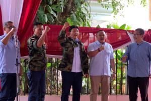 Perlinmas Kabupaten Sukabumi Deklarasi Dukungan Pasangan Prabowo-Gibran