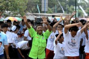 Ribuan Pendukung Prabowo-Gibran Gelar Shalawat Untuk Negeri