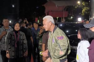 Ganjar-Mahfud Hadiri Acara "PAKU Integritas Capres dan Cawapres di KPK