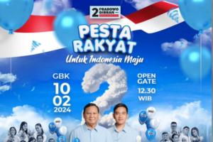 Sederet Artis Ternama Ikut Meriahkan Kampanye Akbar Prabowo-Gibran