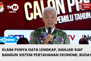 Klaim Punya Data Lengkap, Ganjar Siap Bangun Sistem Pertahanan Ekonomi, Budaya