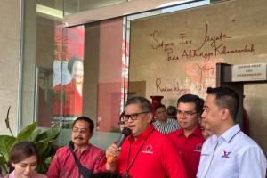 Ketum PDI Perjuangan Megawati Absen di Debat Capres, Hasto: Lagi di Australia