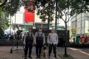 Polri Terjunkan 10 Anjing Pelacak Amankan Sidang Putusan Sengketa Pilpres 2024 di MK