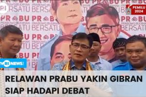 Relawan Prabu Yakin Gibran Siap Hadapi Debat