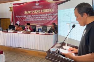 Proses Rekapitulasi Surat Suara di Kubar Telah Selesai