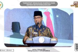 Hadiri Sarasehan DPD RI, Anies Sampaikan Penyelesaian Ketidaksetaraan Jadi Prioritas Utama