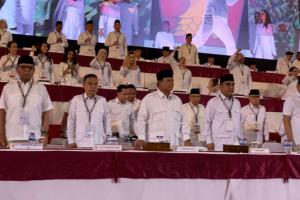 Rakornas Gerindra, Prabowo Minta Kader Turun Langsung ke Rakyat sampaikan Program untuk Pemilu 2024