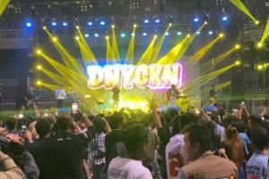 Relawan Kami Gibran, Gelar Konser Di Basis Paslon Lawan Pemilu